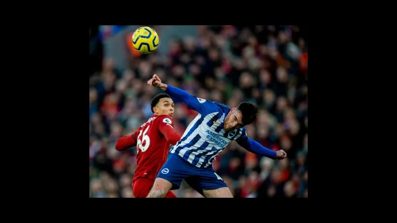 Trận đấu giữa Liverpool và Brighton