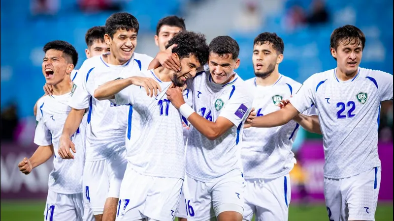 Trận đấu giữa U23 Iran và U23 Uzbekistan Trận đấu giữa U23 Iran và U23 Uzbekistan
